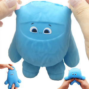 Vente en gros usine 2025 : Jouet à presser en TPR, monstre mignon, monstre de neige, jouet souple et moelleux pour Halloween et anti-stress - Product Image 1