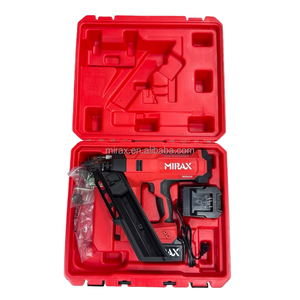 최고급 산업용 무선 프레이밍 네일러 배터리 작동 34도 목공용 - Product Image 4