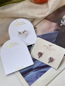 Tarjetas de Exhibición de Joyería Personalizadas al por Mayor, con Logotipo Impreso, de Cartón, con Orificios para Colgar, para Collares y Productos de Joyería - Product Image 6