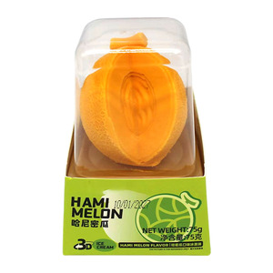 Vente en gros de délicieux sucettes glacées 3D à la crème glacée aromatisées aux fruits Hami <span class=keywords><strong>Melon</strong></span> - Product Image 4
