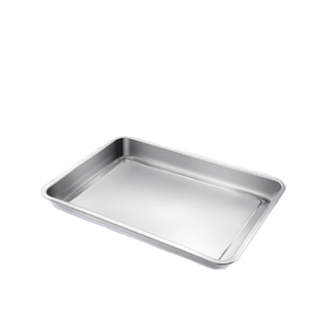 Bandeja Rectangular Grande de Acero Inoxidable con Fondo Plano para Horno, Ideal para Hoteles y Restaurantes - ¡Venta Caliente! - Product Image 1