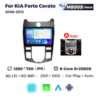 NaviFly Layar Qled Android Terbaru WIFI untuk KIA Forte Cerato 2008-2013 dengan Car Play Android Auto