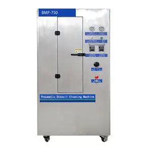 BMP750 Automatic LED Stencil Solder Board Vacuum Liquid Ultrasonic Cleaner PCB Cleaning Machine