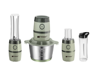 Hachoir à légumes automatique multifonctionnel 3 en 1 pour la maison Mini broyeur électrique en acier inoxydable avec extracteur de jus