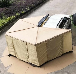 Grand espace étanche nouveau produit <span class=keywords><strong>2m</strong></span> 2.5m Foxwing auvent pièces auvent latéral de voiture pour SUV avec annexe en vente murs latéraux de voiture - Product Image 3
