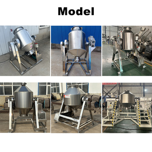 Mezcladora de Polvo de Laboratorio Para Premezclas de Vitaminas Mezcladora de Tambor Para Polvo Seco Máquina Mezcladora de Polvo Para Condimentos de 50 kg - Product Image 4