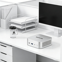 SOAYAN MQi12-i5 Mini PC Intel I5-1235U 8GB Onboard LPDDR4 PCIE3.0 NVMe SSD WiFi6 BT5.2 2.5G LAN Win11 Pro Linux Compacte Desktop