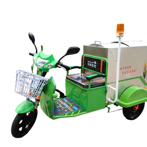 รถทำความสะอาดไฟฟ้า รถบรรทุกขยะสาม<span class=keywords><strong>ล้อ</strong></span> รถขนส่งบนถนน - Product Image 2