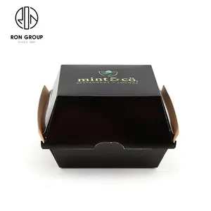 Bán Buôn Nhà Hàng Sử Dụng Thực Phẩm Lưu Trữ Dùng Một Lần In Gói Burger Box