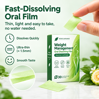 Films buccaux amincissants OEM à dissolution rapide pour améliorer la fonction digestive, détoxifier et favoriser la perte de poids