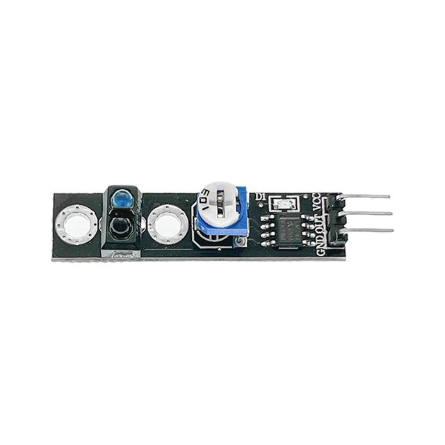 1 Channel Tracing Module Intelligent Vehicle Tracking Probe Infrared Black White Line Detection Sensor