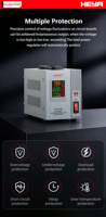 Régulateurs automatiques de tension AVR-500VA 220V 50/60Hz AC, stabilisateurs, régulateur de tension 400W 500W