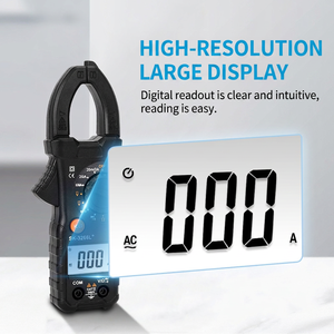 แคลมป์มิเตอร์ดิจิตอล 3266L 60A 600V LCD ปรับช่วงอัตโนมัติ CAT III 600V เครื่องทดสอบกระแสไฟฟ้าและแรงดันไฟฟ้าอเนกประสงค์ - Product Image 5