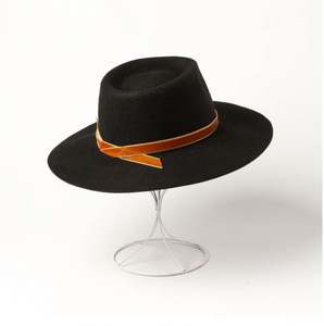 Sombreros Fedora Blancos de Fieltro de Lana Australiana de Ala Ancha H628D, Sombrero Fedora de Fieltro de Lana para Adultos, Sombreros Fedora de Lana para Caballero - Product Image 5