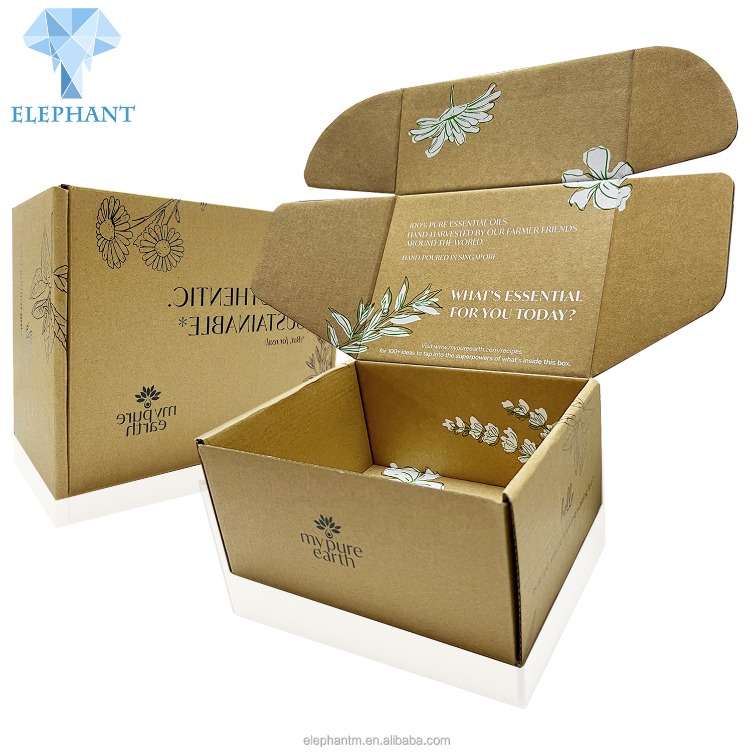 Luxury Packaging Small Big Boxes For Vase Mailer Box For Gifts Packaging