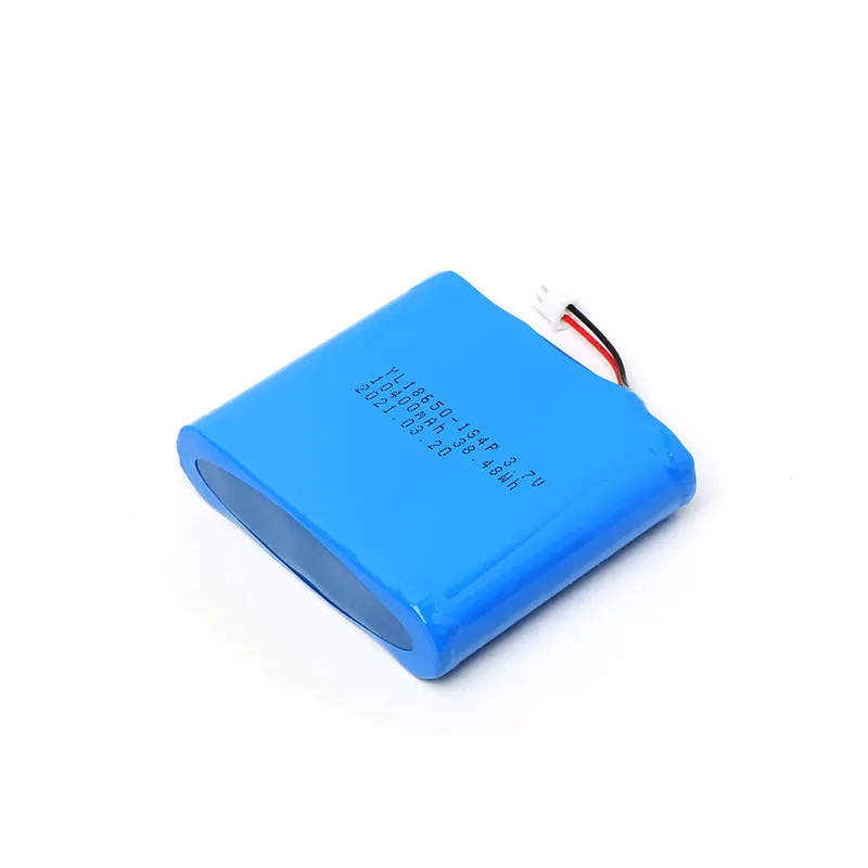 بطارية عالية السعة قابلة لإعادة الشحن طراز Li-ion 18650 بقدرة 1s4p 3.7 فولت بطارية 10400mah