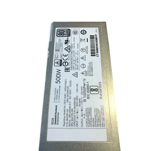 Kit de Fuente de Alimentación de 500W para Servidores HPE, Ranura Power Flex Platinum, Conexión en Caliente, Bajo Contenido Halógeno, 865408-B21 - Product Image 3