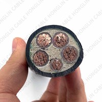 Bonne vente fils d'alimentation électrique câbles conducteur en cuivre zéro halogène faible fumée gaine en polyoléfine câble électrique