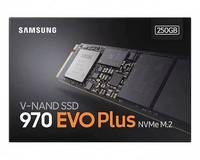 UNTUK SAMSUNG Solid State Drive MZ-V7S250BW 250GB 970 EVO Plus M.2 SSD V-NAND 3-bit MLC PCIe Gen 3.0 x 4 NVMe 1.3 DDR4 SDRAM