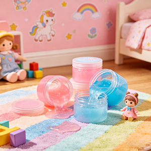 Kit de Slime de Bolas de Cristal Brillantes de Alta Calidad, Slime de Gelatina para Niños, Slime DIY - Product Image 2