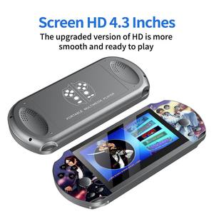 Consola Portátil <span class=keywords><strong>Retro</strong></span> M7 con Pantalla HD de 4.3 Pulgadas, Sistema de Juego Inalámbrico Compatible con Juegos de PS1, Estilo E-Sports, Color Negro - Product Image 2