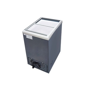 New Design display commercial deep freezer horizontal chest freezer island refrigerator freezer