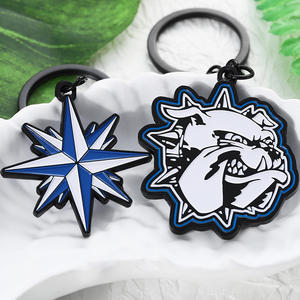 制造商定制金属钥匙扣 可爱设计珐琅3D造型锌合金金属钥匙圈 适合纪念品礼品 - Product Image 1