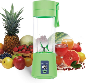 Exprimidor de Frutas Personal con Batería, Exprimidor Recargable USB, Licuadora de 500 ml, Botellas Eléctricas, Mini Licuadora Portátil - Product Image 1