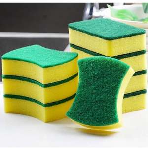 Wholesale in Bulk Cheap Price Sponges for Dishes <b>Cleaning</b> Scrub Sponges Washing Kitchen <b>Cleaning</b> Sponge Scrubbing for Household - Product Image 2