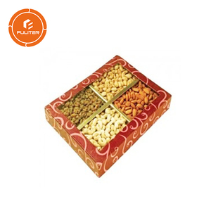 Custom <strong>Fancy</strong> Design Bakalava Sweet <strong>Chocolate</strong> Dates Dried Fruit Compartment Cardboard Gift Box - Product Image 5