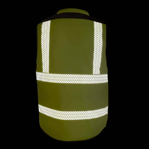 Gilet de sécurité haute visibilité certifié ANSI Classe 1 EN 20471, réfléchissant, multi-poches, couleurs et logo personnalisables (OEM/ODM) - Product Image 4