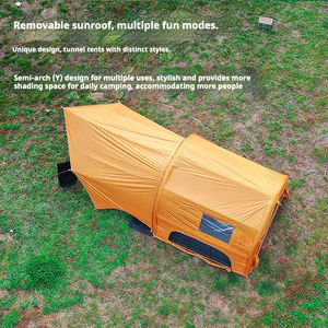 <span class=keywords><strong>Tente</strong></span> de camping gonflable Oxford 20 places, 4-6 personnes, installation rapide, imperméable, coupe-vent, quatre saisons, fenêtre en TPU et trou pour cheminée - Product Image 3