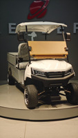 Voiturette de golf utilitaire électrique BFF Kepler Lithium 72V homologuée pour la route, mini-chariot surélevé avec feux arrière, idéale pour le tourisme et la chasse