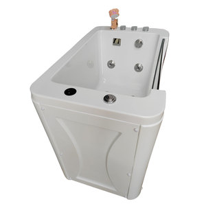 Bañera acrílica profesional de ozono de diseño moderno, Spa independiente para mascotas de 1,8 m para perros y gatos, escurridor de masaje para el cuidado de mascotas, características - Product Image 6