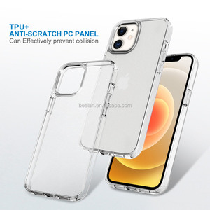 Venta al por mayor híbrido claro suave transparente TPU <span class=keywords><strong>funda</strong></span> protectora dura de la cubierta del teléfono para <span class=keywords><strong>Apple</strong></span> <span class=keywords><strong>iPhone</strong></span> <span class=keywords><strong>12</strong></span> - Product Image 3