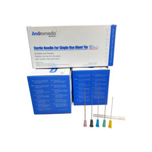 Agulha de mesoterapia fina micro cânula 18g 21g 22g 23g 25g 27g 30g, agulha de ponta romba para preenchimento dérmico, fabricante UNIMASTER - Product Image 2