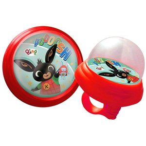 Modello di bicicletta Bell Squeezz Boy Bunny Bing rosso - Product Image 1