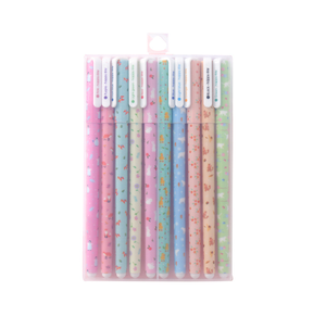Lot de 10 Stylos Gel à Encre Noire 0,38 mm, Motifs Mignons Dessins Animés, pour Étudiants et Fournitures Scolaires <span class=keywords><strong>Kawaii</strong></span> - Product Image 5