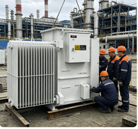 Transformador de Distribución Trifásico S13-M-800 de 10kV a 0.4kV, Alta Eficiencia, Sellado Herméticamente, Sumergido en Aceite, Refrigeración ONAN