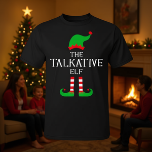 Set di T-Shirt Personalizzabili per Famiglia Elfo di Natale per Promozioni - Product Image 3