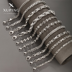 Bracciale da Donna Tennis XUPING Gioielli all'Ingrosso Placcato Oro con Catena Cubana e Charm di Moda a Forma di Cuore, Fiocco, Farfalla, Animale, Fiore - Product Image 6