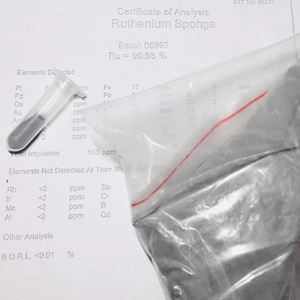 ผู้ผลิตจำหน่ายผงรูทีเนียมความบริสุทธิ์สูง ราคาพิเศษ โลหะรูทีเนียม - Product Image 6