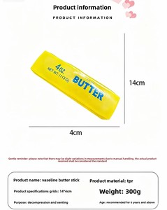 Jouet Squishy Slime au Beurre Doux Extensible à Remontée Lente Anti-Stress Sensoriel Fidget Toy 4oz Cadeau Kawaii pour Enfants Jouet à Presser - Product Image 5