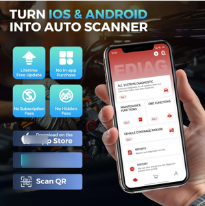 Herramienta de Diagnóstico <span class=keywords><strong>KINGBOLEN</strong></span> para ELITE Lector de Códigos OBD2 con Actualizaciones Gratuitas de por Vida CANFD/FCA AutoAuth Compatibilidad Universal con Automóviles WiFi - Product Image 3