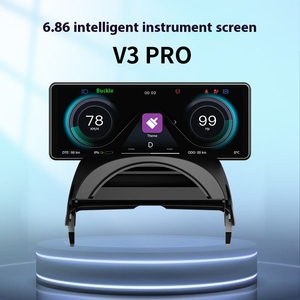 Pantalla Táctil LCD Android Auto <span class=keywords><strong>V3</strong></span> <span class=keywords><strong>PRO</strong></span> para Modificación del Tablero de Tesla Model 3, 1280x480, Garantía de 1 Año, Directo de Fábrica - Product Image 4