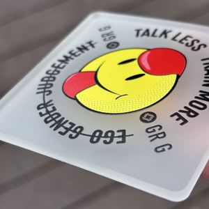 Custom Eco-Friendly Logo <b>Sew</b> Iron <b>on</b> Soft Embossed Clear Transparent 3D Garment Rubber PVC <b>Patch</b> for Hats - Product Image 1