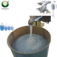 Composé liquide transparent sûr en caoutchouc de silicone de corps en caoutchouc de silicone de la catégorie médicale TBL-8880 LSR