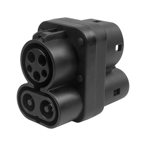 หัวแปลงชาร์จ CCS Combo 1 เป็น Combo 2 รุ่นขายดีที่สุด 250A 1000V DC ป้องกันฝุ่นและน้ำ สำหรับรถยนต์ไฟฟ้า EU - Product Image 3