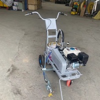 Nouvelle machine automatique de marquage routier par pulvérisation à froid avec moteur, couleur personnalisée, marquage rapide des parkings