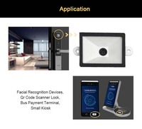 Módulo Escáner de Código de Barras 2D USB Rakinda LV5300, Montaje Fijo Empotrado, Lector de Códigos QR 1D, Sensor CMOS, 300 Lecturas/Segundo, en Stock